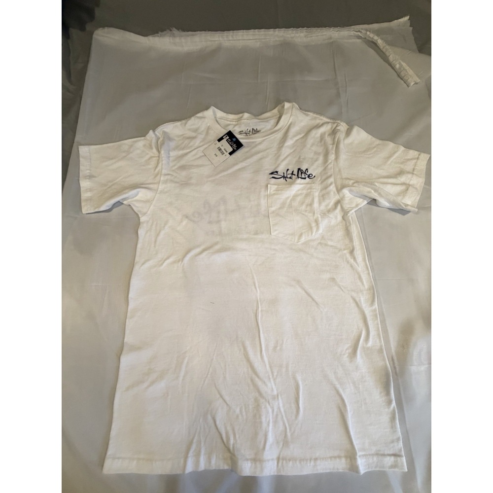 Salt Life Men's "Sailfish N' Bones", Short Sleeve Graphic T-Shirt, Medium